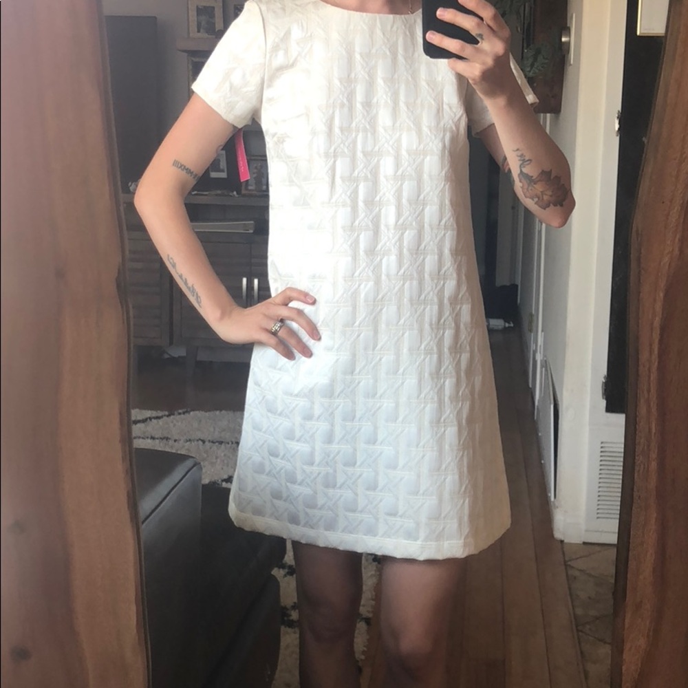 White Mod dress